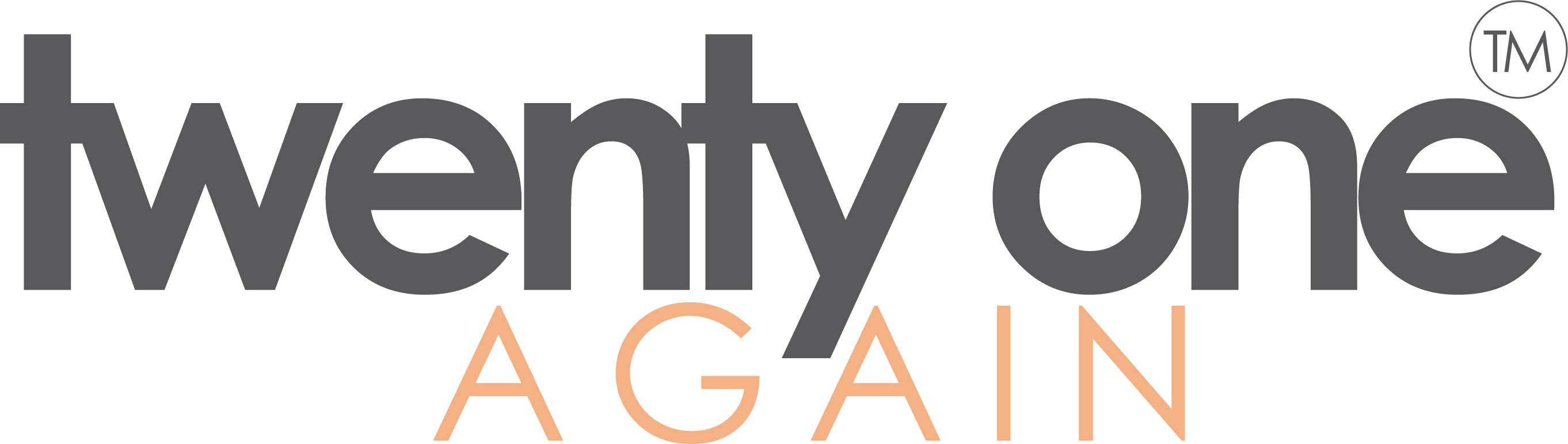 Twenty One Again Logo